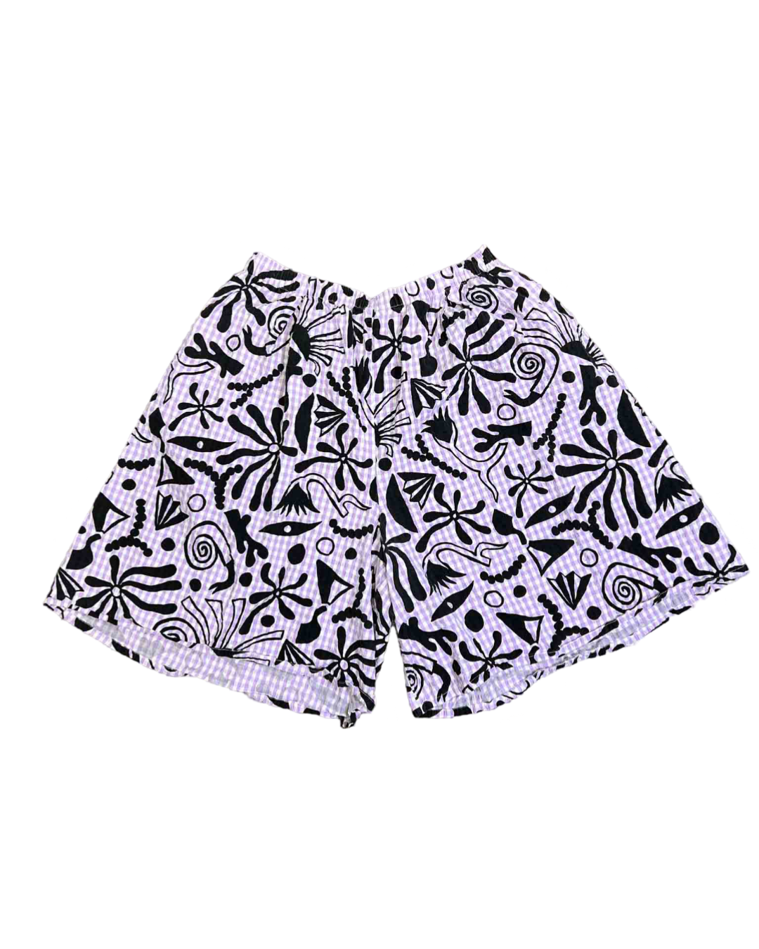 Size 20 | Gorman Seersucker Liliac Shorts