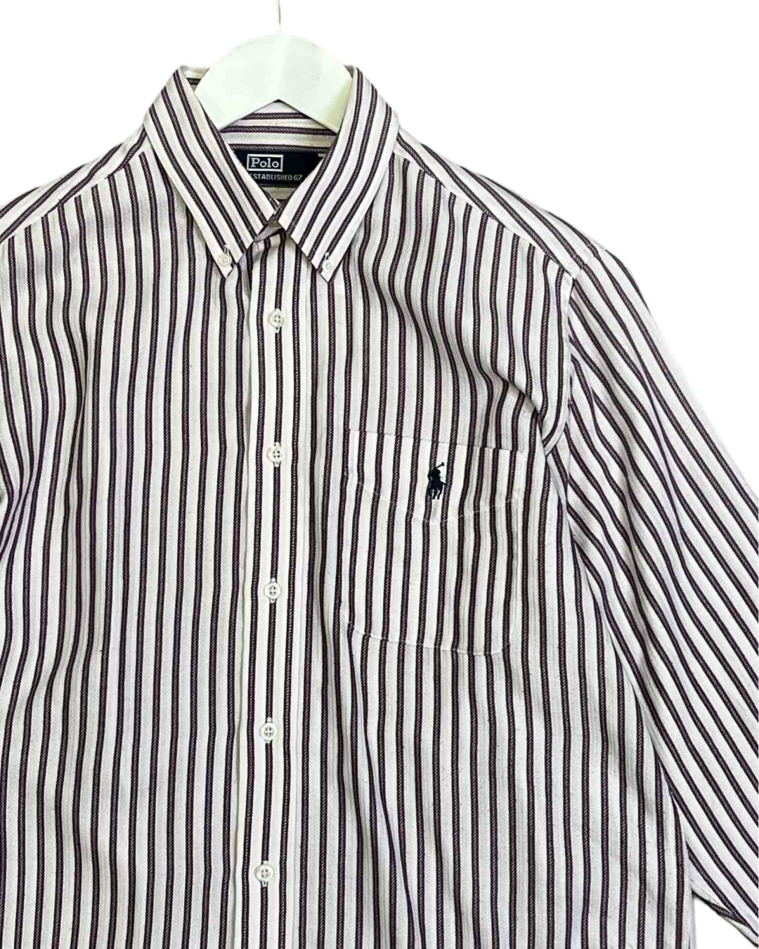 Size L | Polo Striped Flannelette Shirt