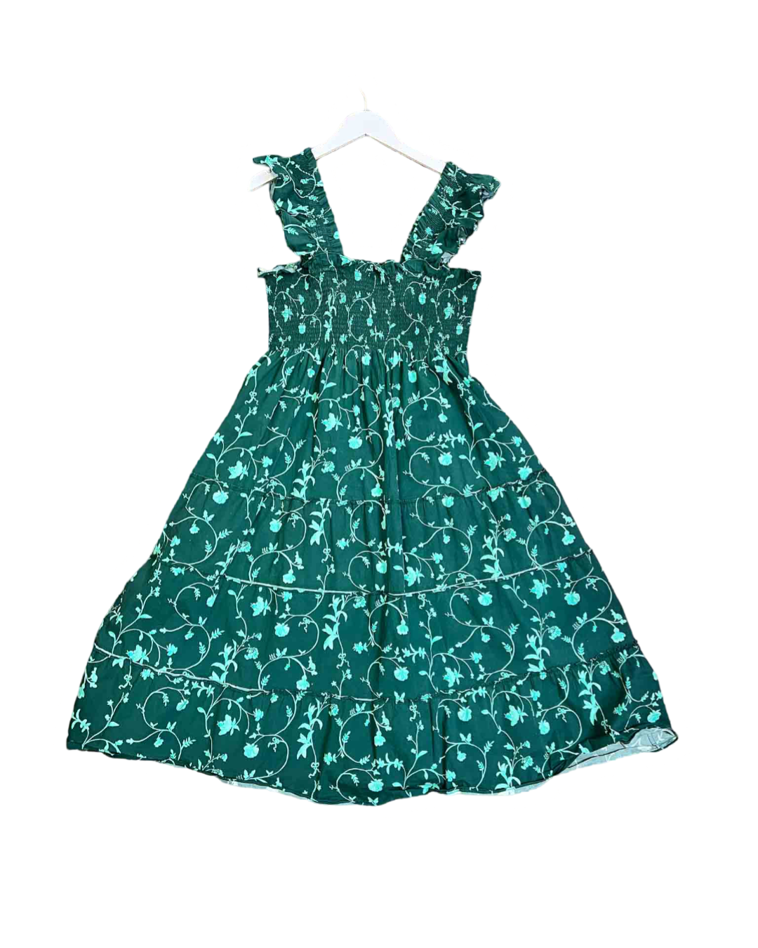 Size XXL | Green Hill House Floral Maxi Dress