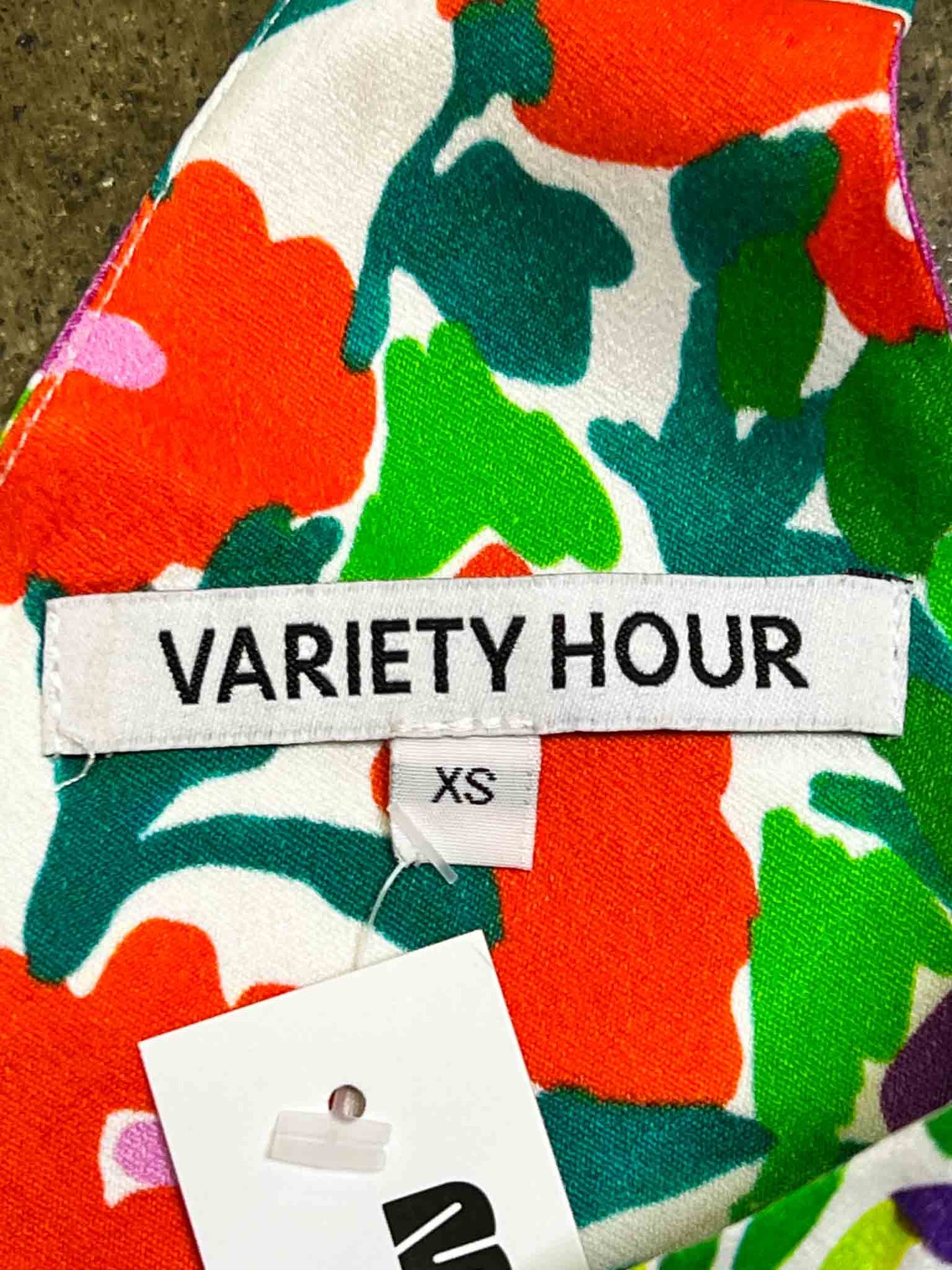 Size XS | Variety Hour Floral Tie Shoulder Top