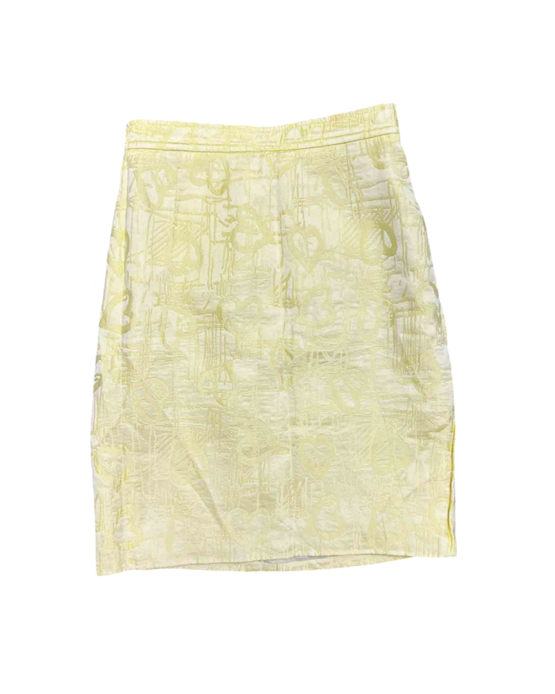 Size 42  (8/10) | Christian Lacroix Embossed Skirt