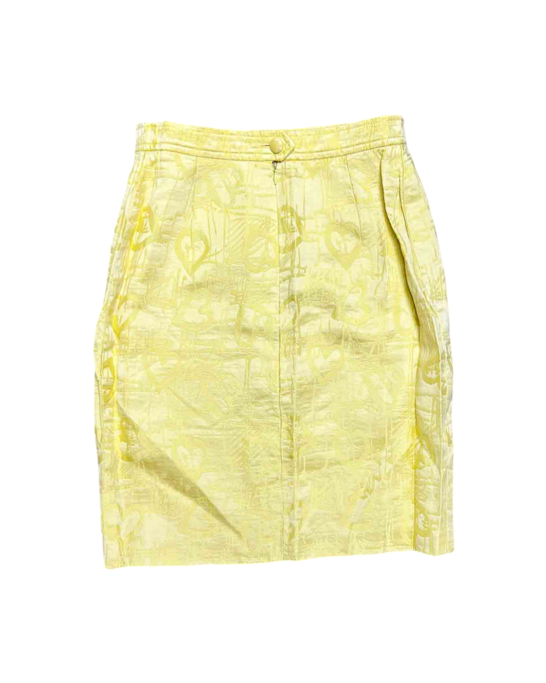 Size 42  (8/10) | Christian Lacroix Embossed Skirt