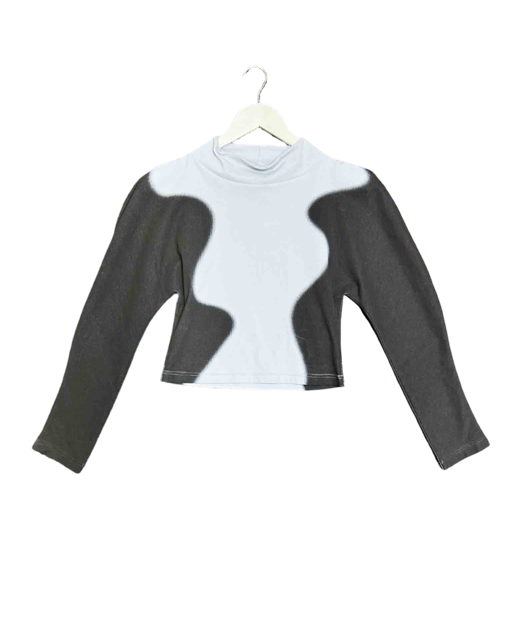 Size S | PAM Wavy Long Sleeve Top
