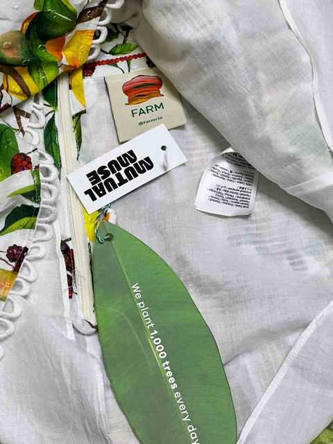 Size XS | Farm Rio Fruit Orchard Skirt With Tags