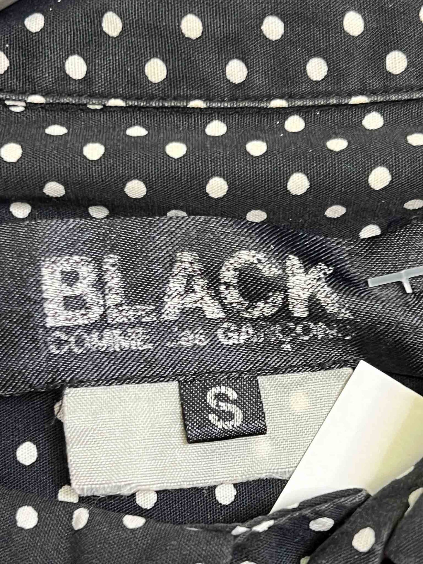 Size S | Comme des Garçons BLACK Polka Button Up Shirt