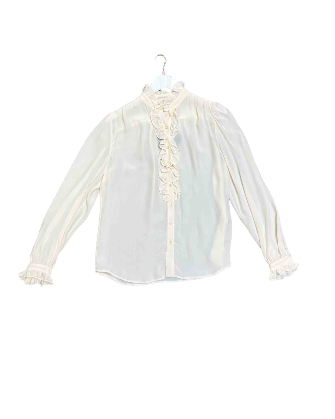 Size 44 (M) | Twinset Ruffle Blouse Top