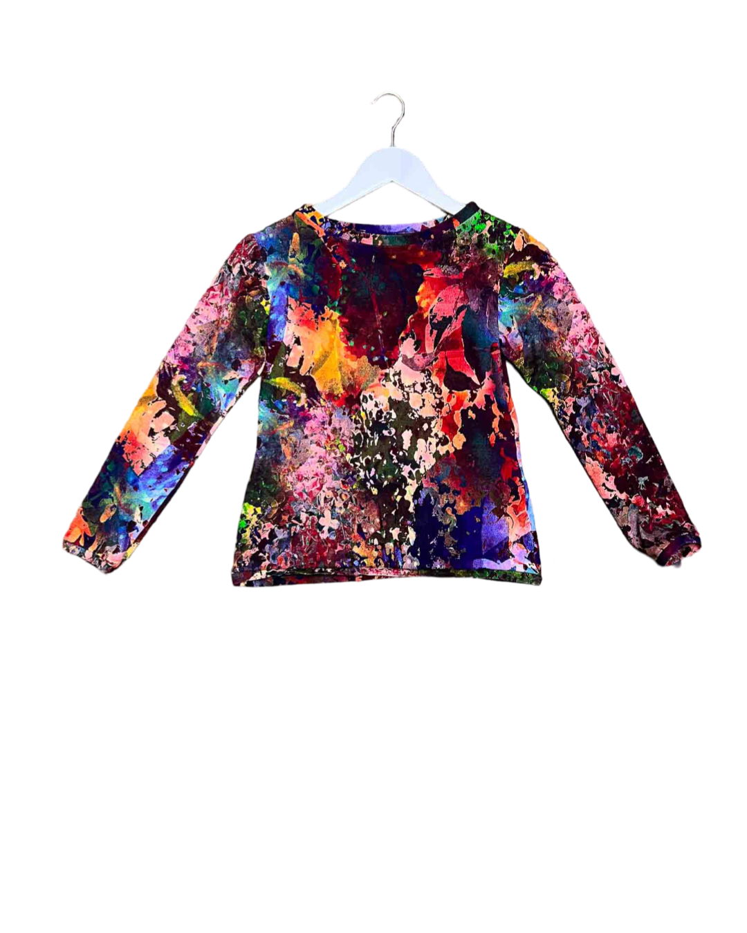Size 10 | Fool Paint Splat Print Top