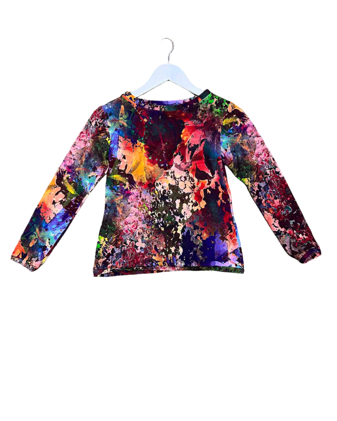 Size 10 | Fool Paint Splat Print Top