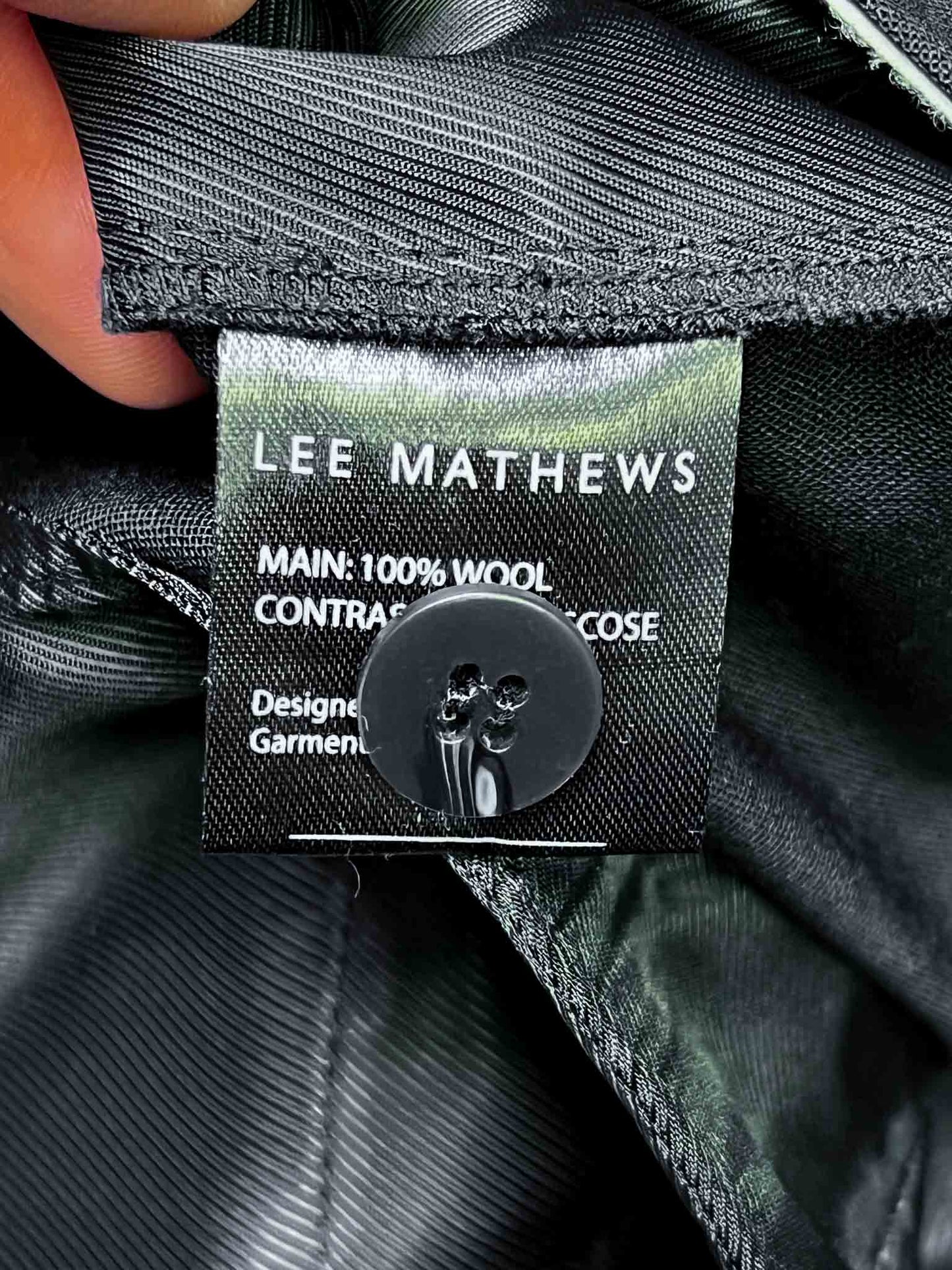 Size 0 | Lee Mathews Wool Pleated Pants