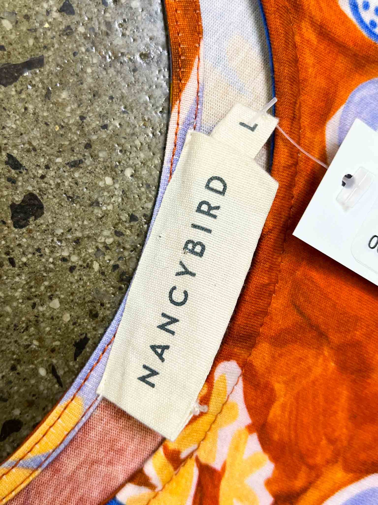 Size L | Nancybird Tie Shoulder Coral Dress