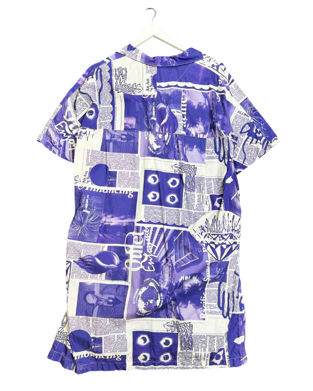 Size S | Kloke Daily Newspaper Print Dress