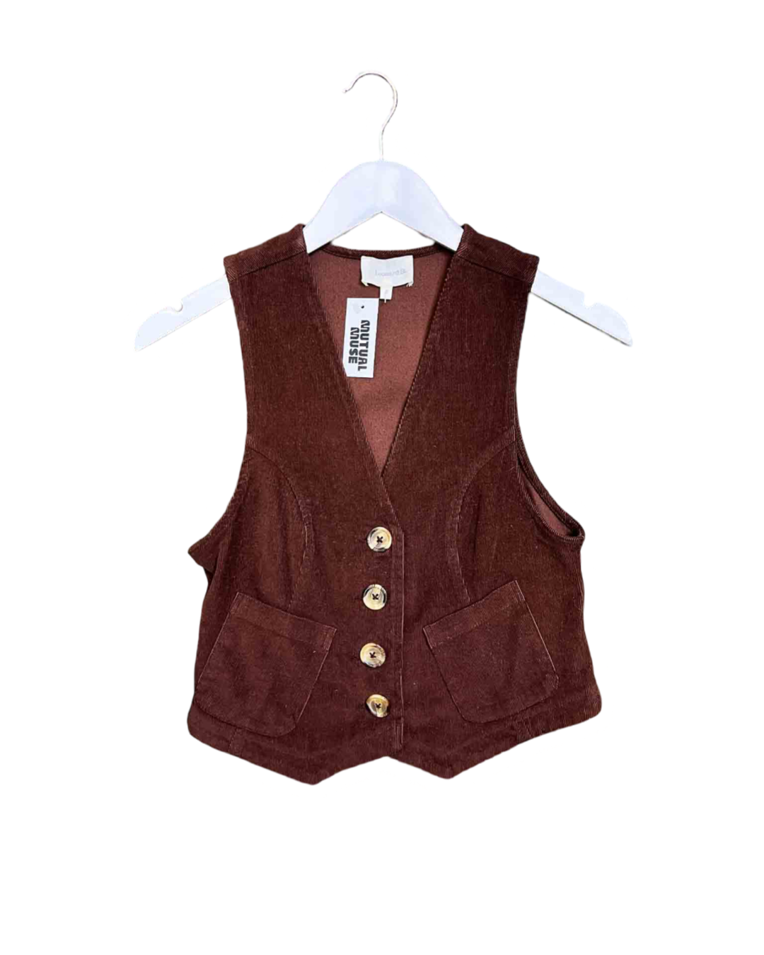 Size 6 | Leonard St Corduroy Vest