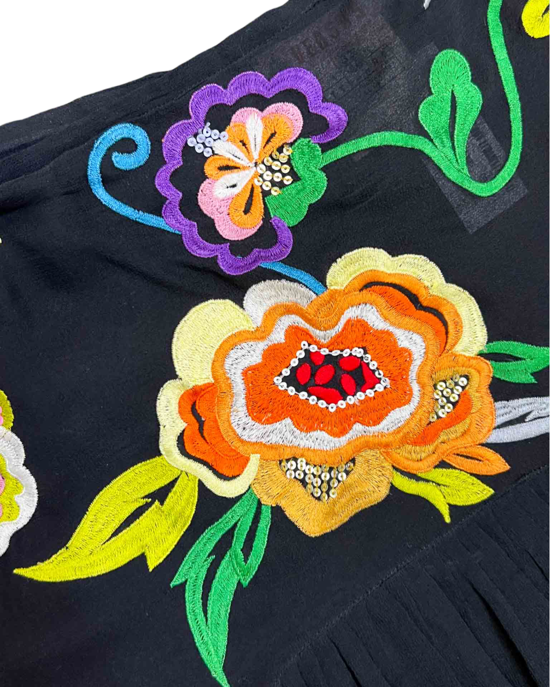 Size 46 (14) | Versus Gianni Versace Vintage Floral Skirt