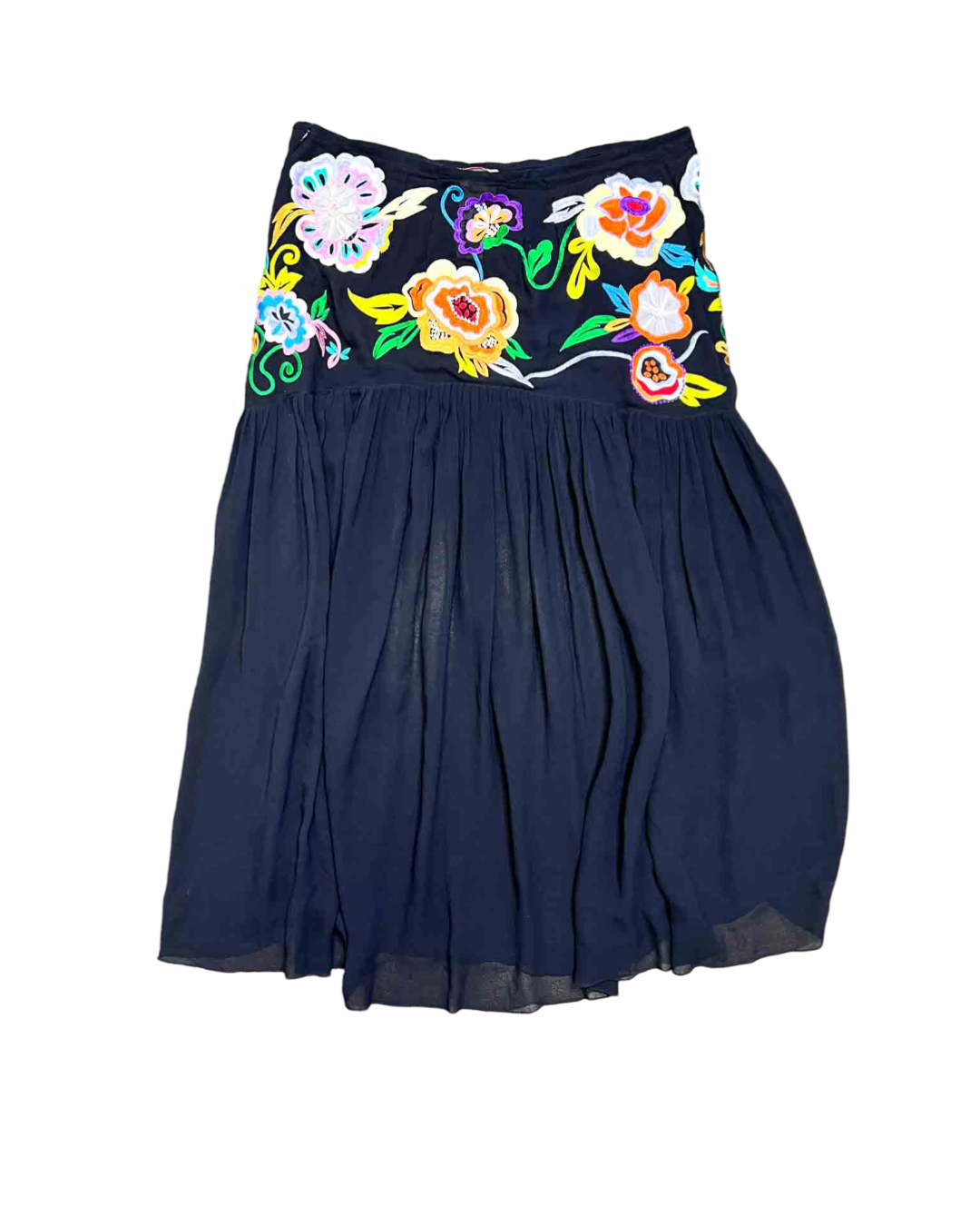 Size 46 (14) | Versus Gianni Versace Vintage Floral Skirt