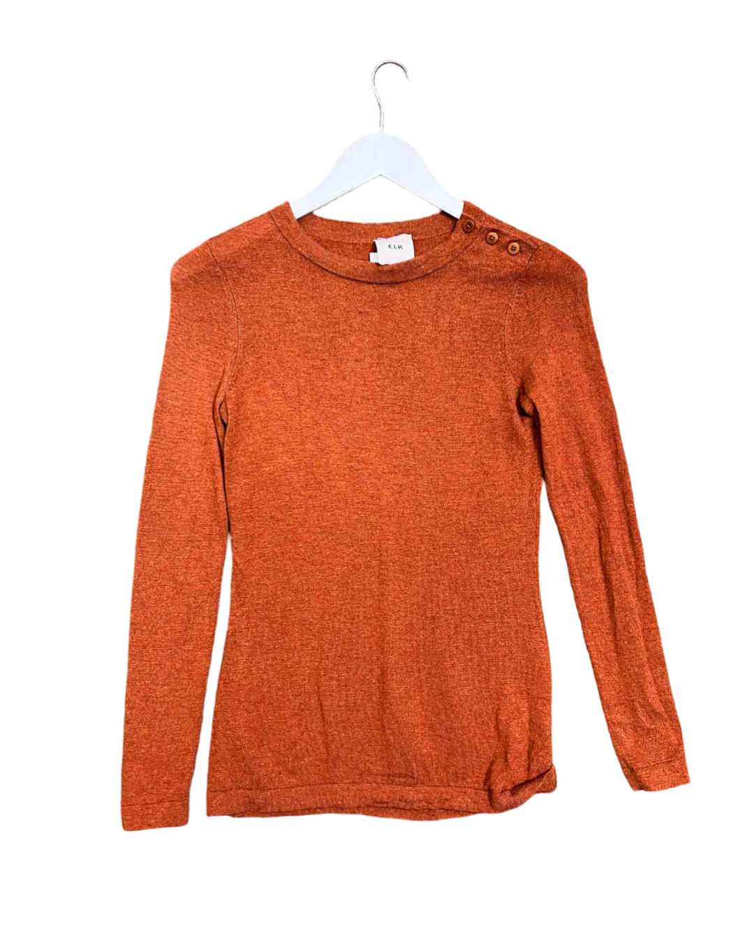 Size 6 | Elk Burnt Orange Knit Top