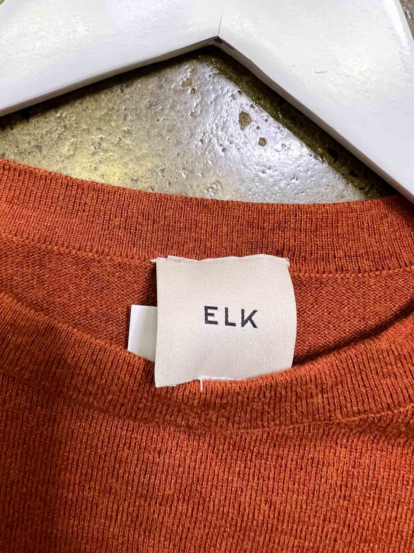 Size 6 | Elk Burnt Orange Knit Top
