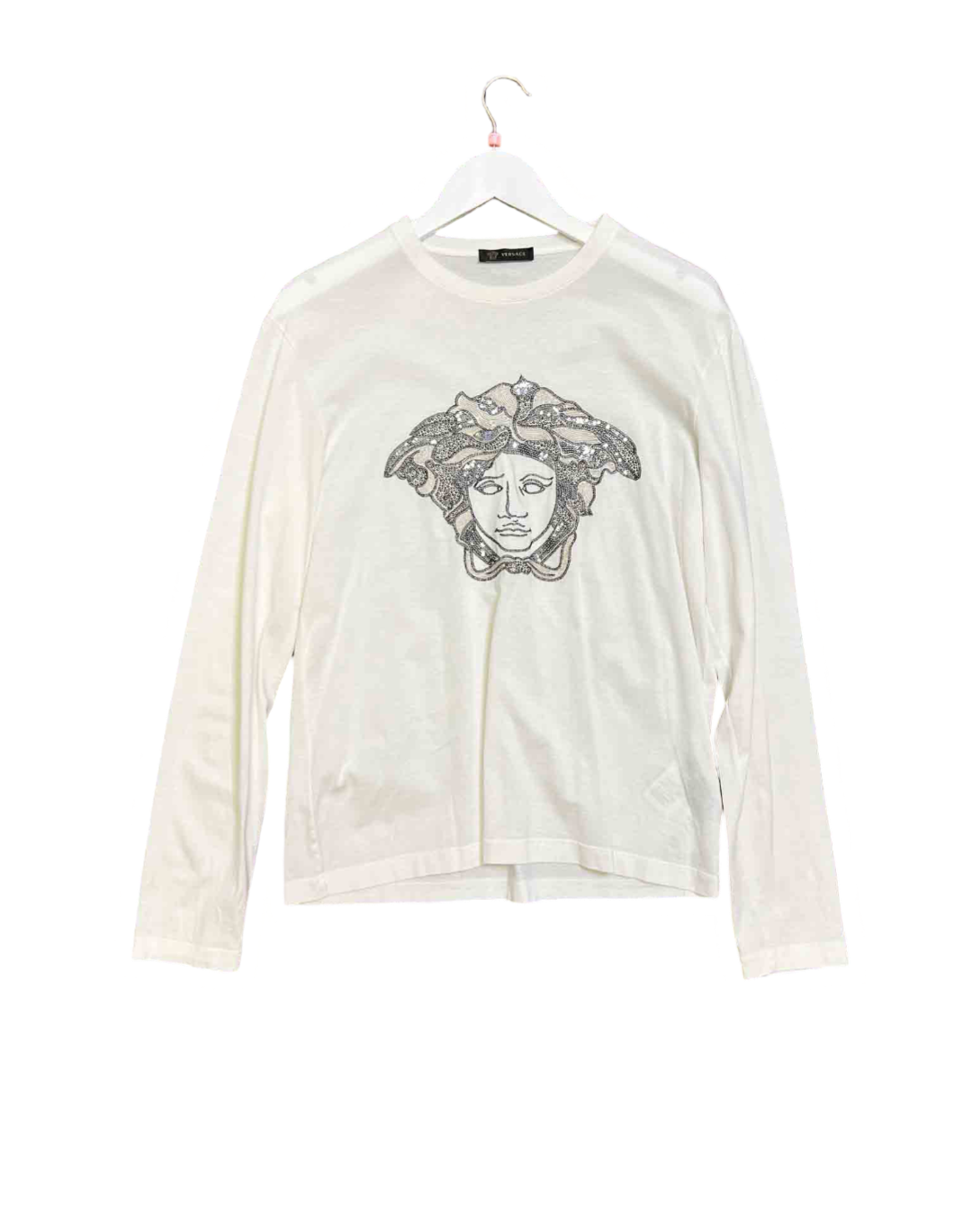 Size S | Versace Studded Medusa Top