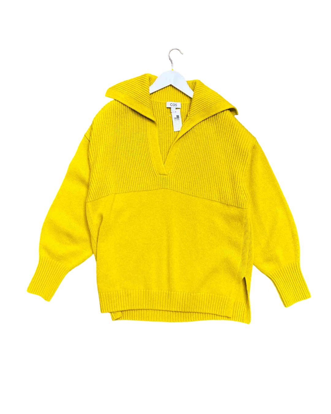 Size M | COS Spread Collar Wool Jumper