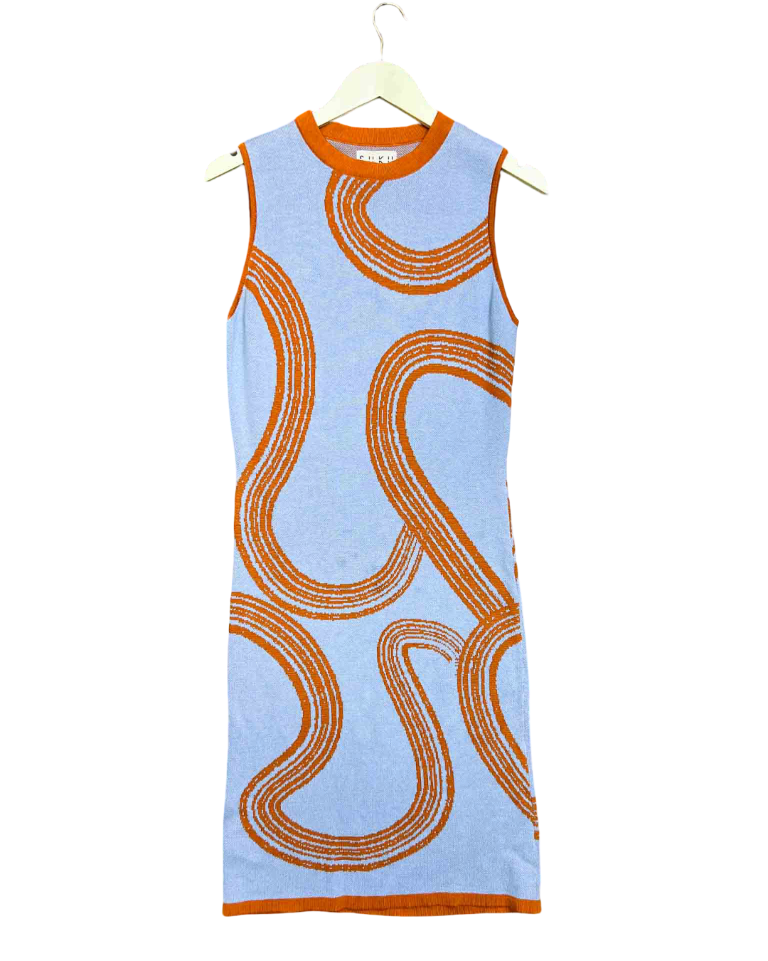 Size 3 (12) | Suku Blue Flux Knit Dress
