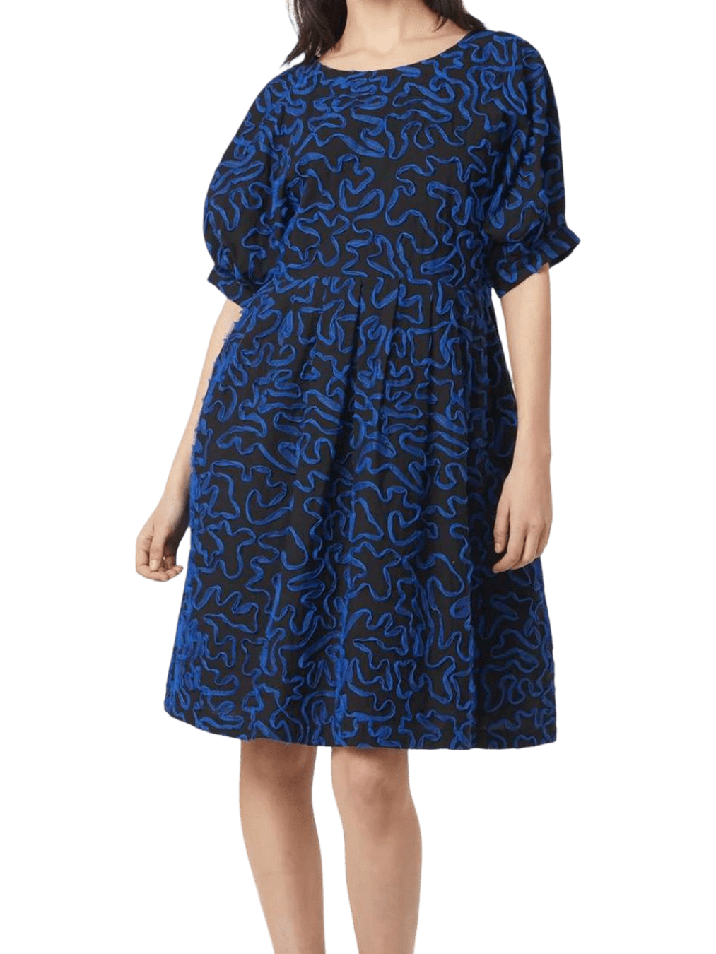 Size 18 | Gorman Organic Cotton Tulle Swirl Mini  Dress