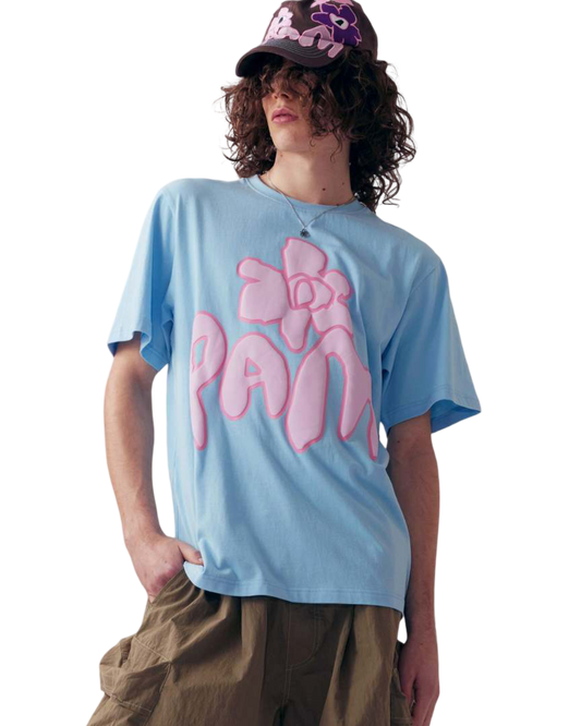 Size S | PAM Blue Floral T-Shirt