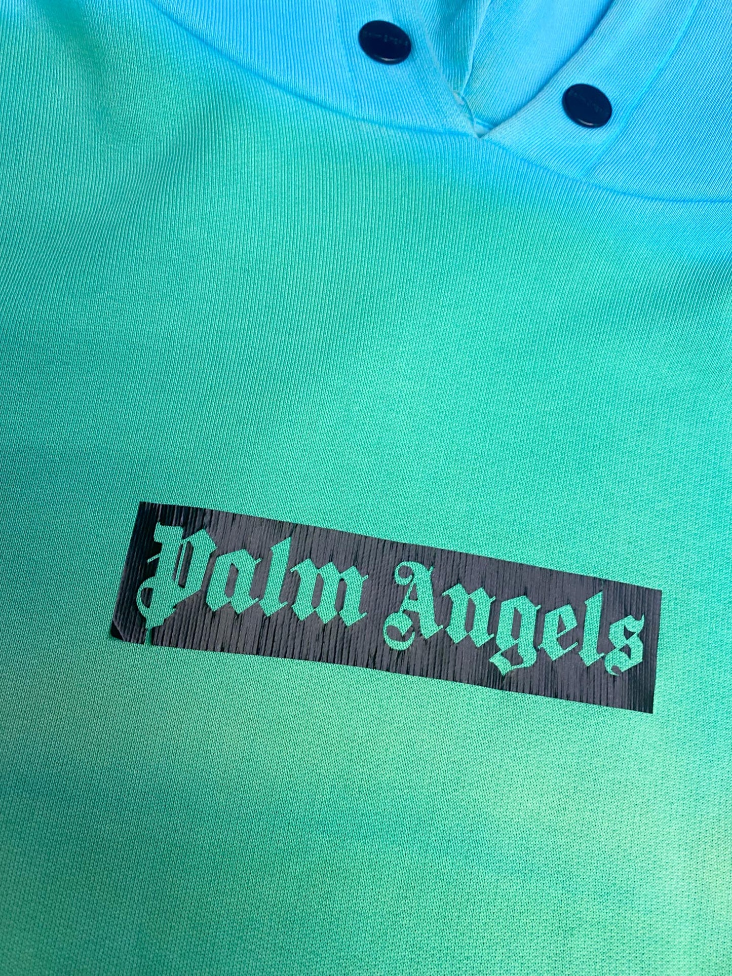 Size M - Palm Angels Rainbow Tie Dye Hoodie