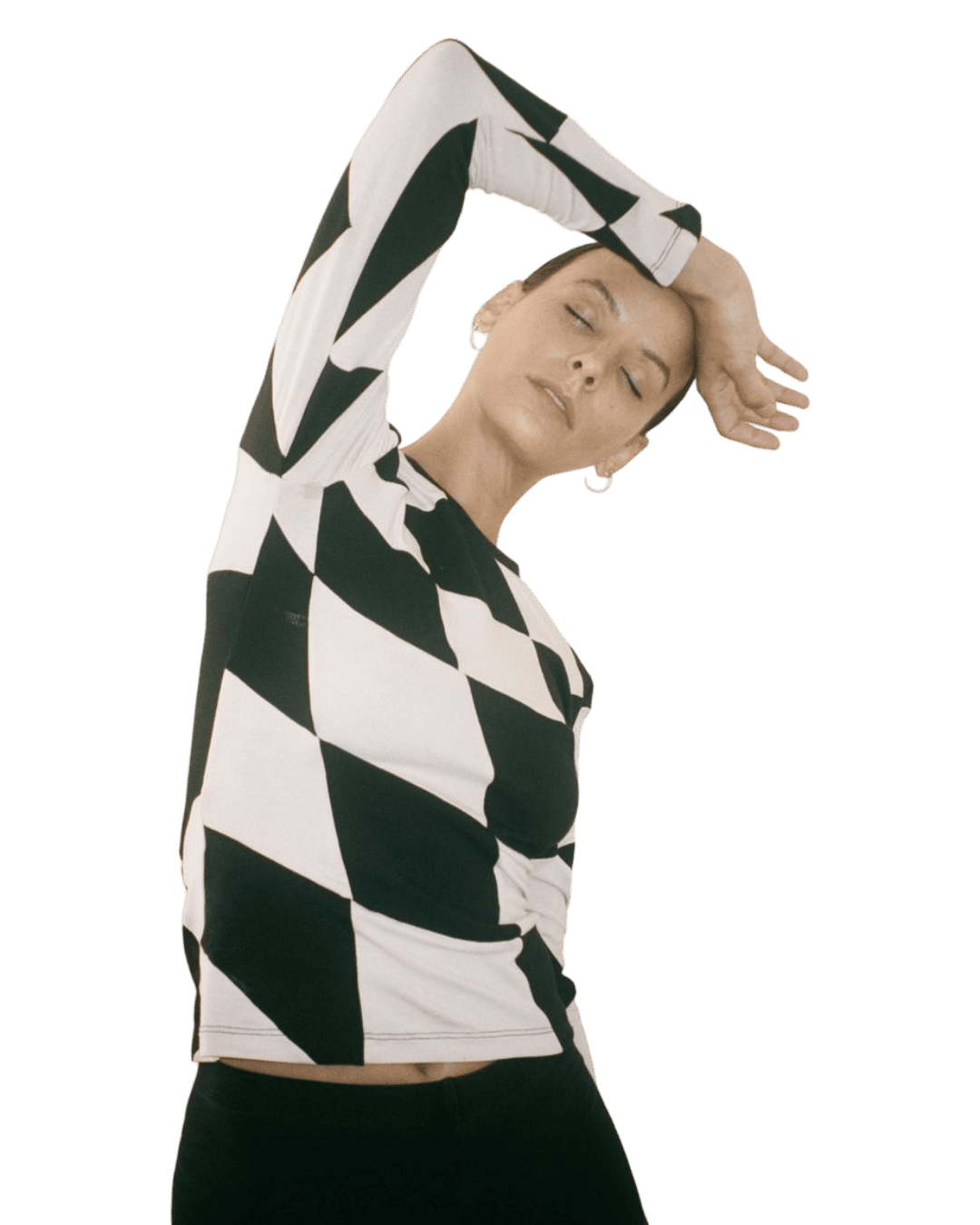 Size XS | Tyler McGillivary Warped Check Top