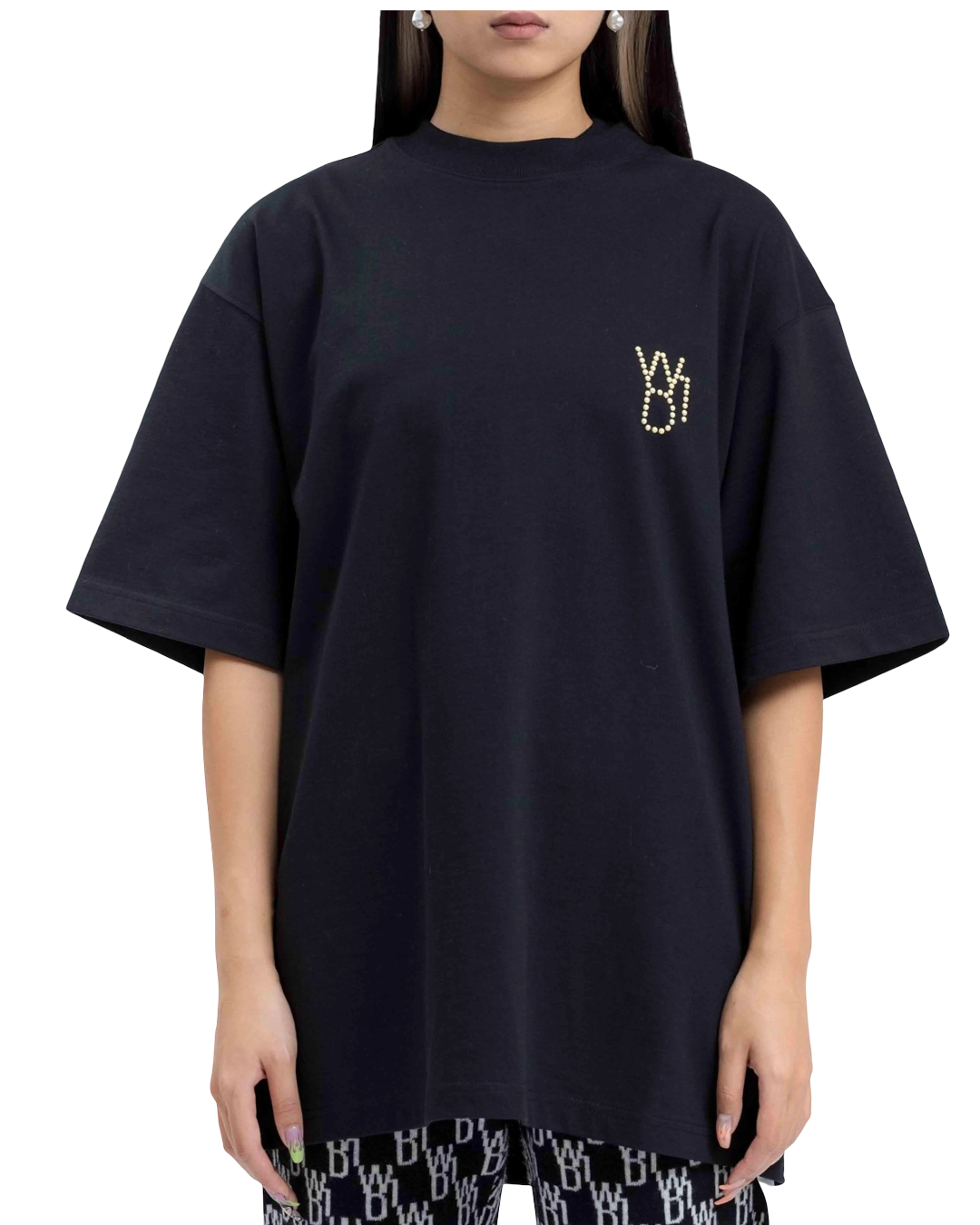 Size XL | We11done Pearl Logo T-shirt