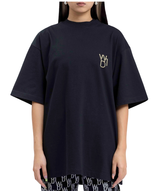 Size XL | We11done Pearl Logo T-shirt