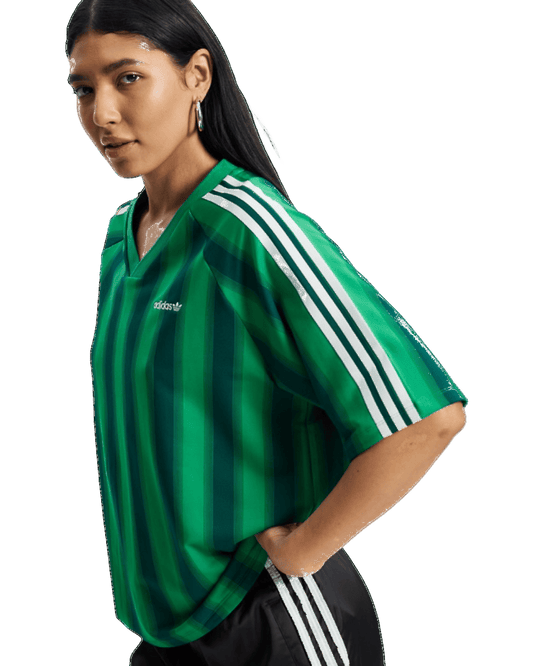Size 16/18 | Adidas Striped Soccer T-shirt