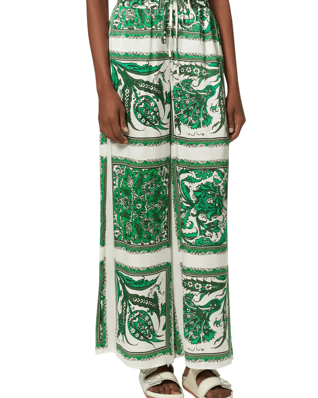 Size S | Alémais Lucille Silk Lounge Pants