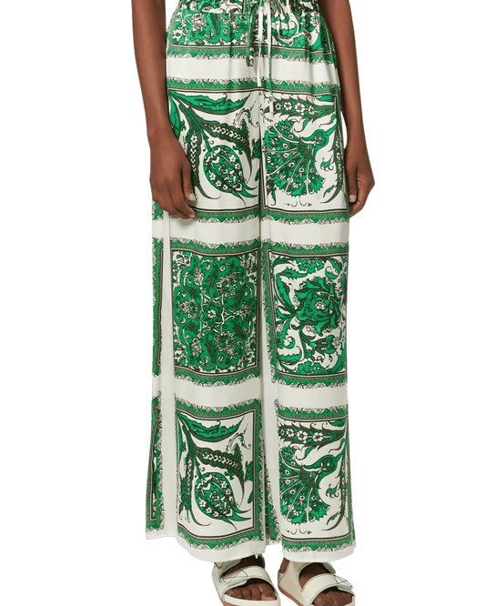 Size S | Alémais Lucille Silk Lounge Pants