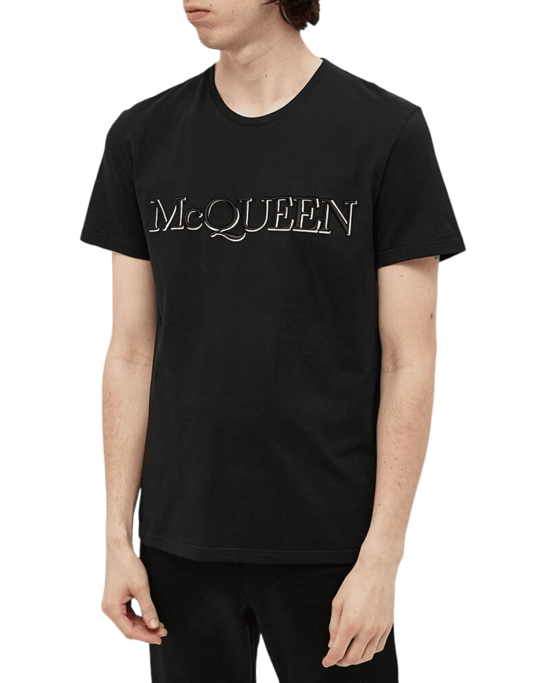 Size L | Alexander McQueen Embroidered Logo T-shirt
