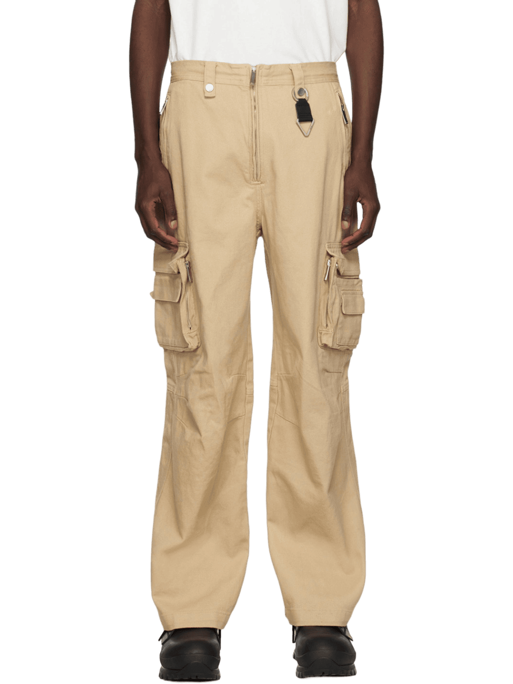 Size 38 (L) | C2H4 Beige Construction Cargo Pants