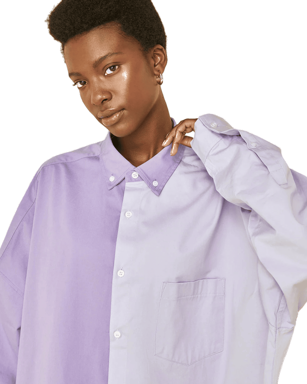 Size M | Blanca Colourblock Shirt