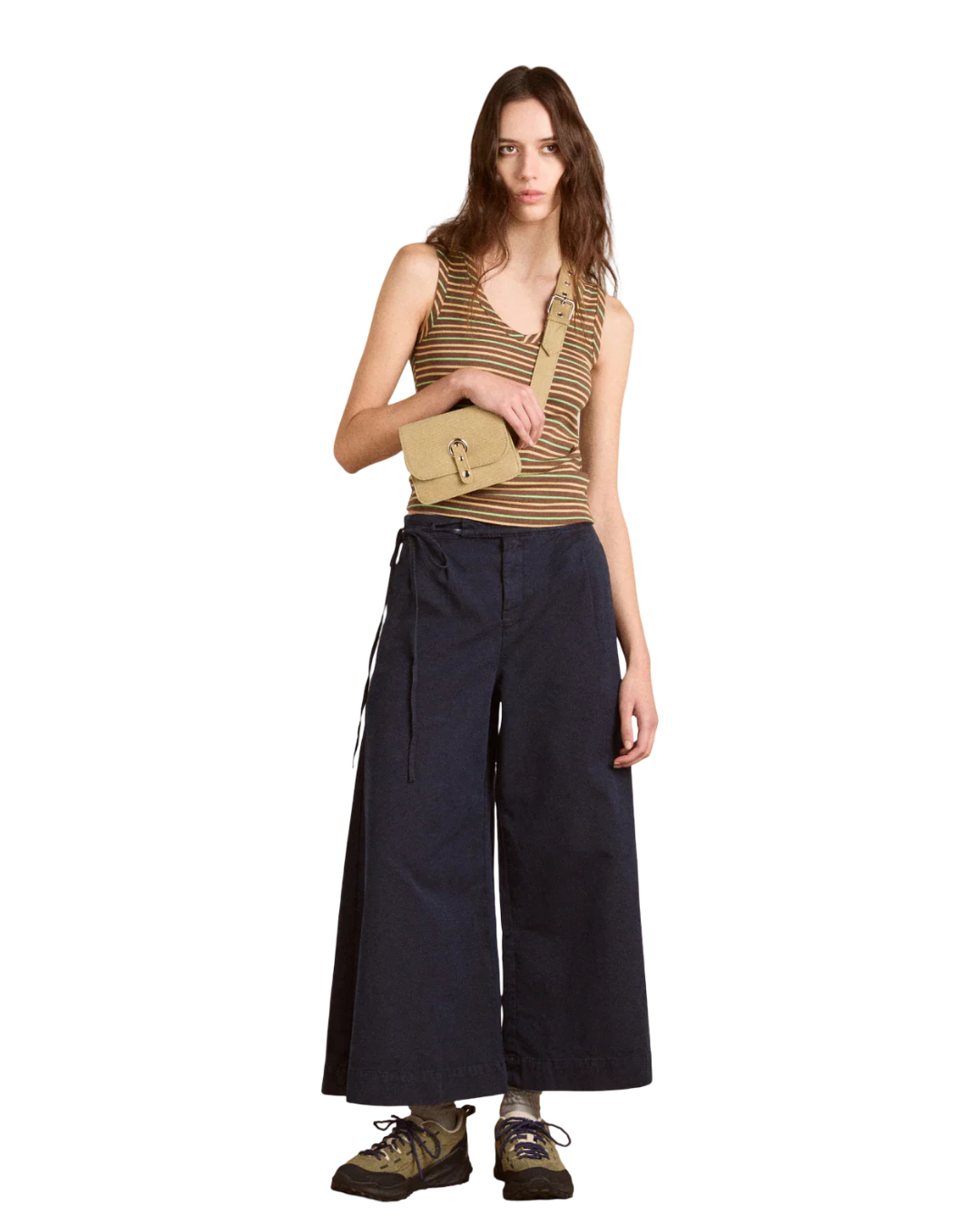 Size L | Damson Madder Navy Lotta Culottes