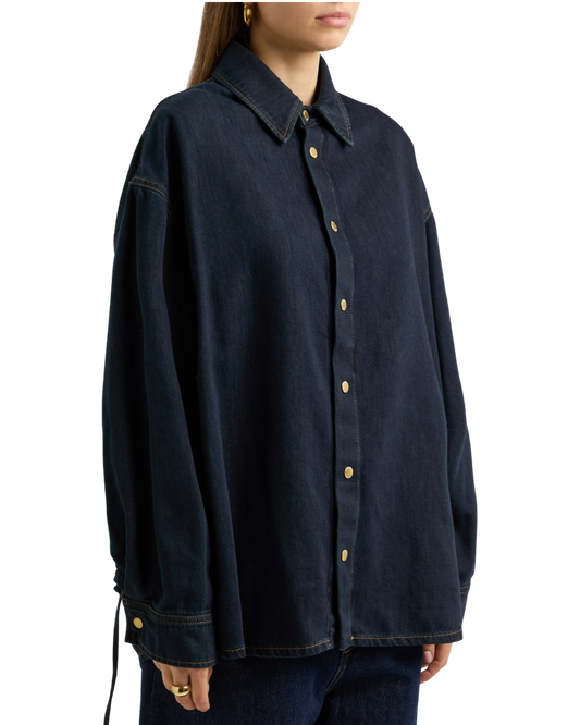 Size M | DARKPARK Oversized Lyocell Denim Jacket