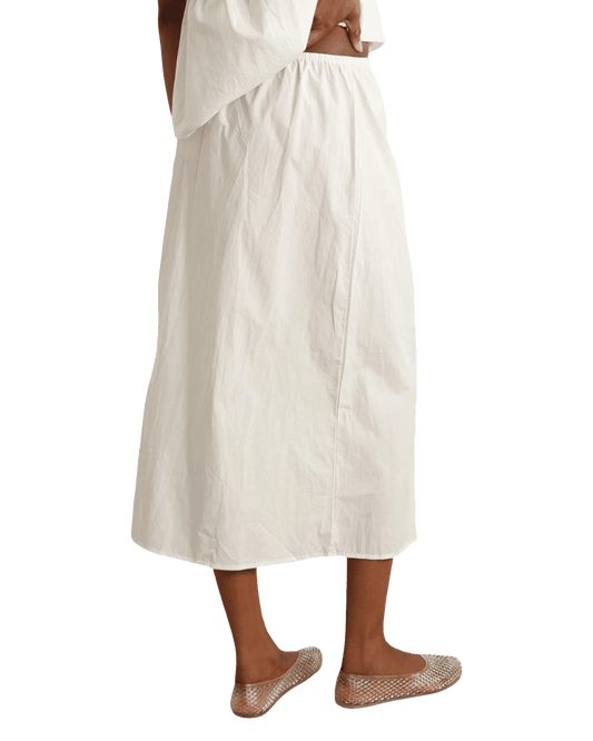 Size L | Deiji Studios Cotton Tie Details Skirt