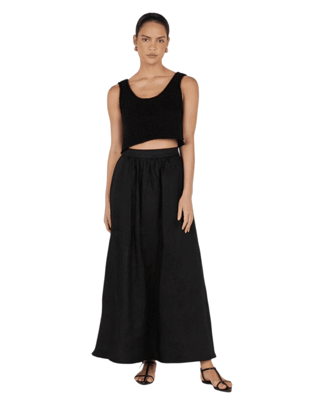 Size XXL | Dissh Linen Maxi Skirt