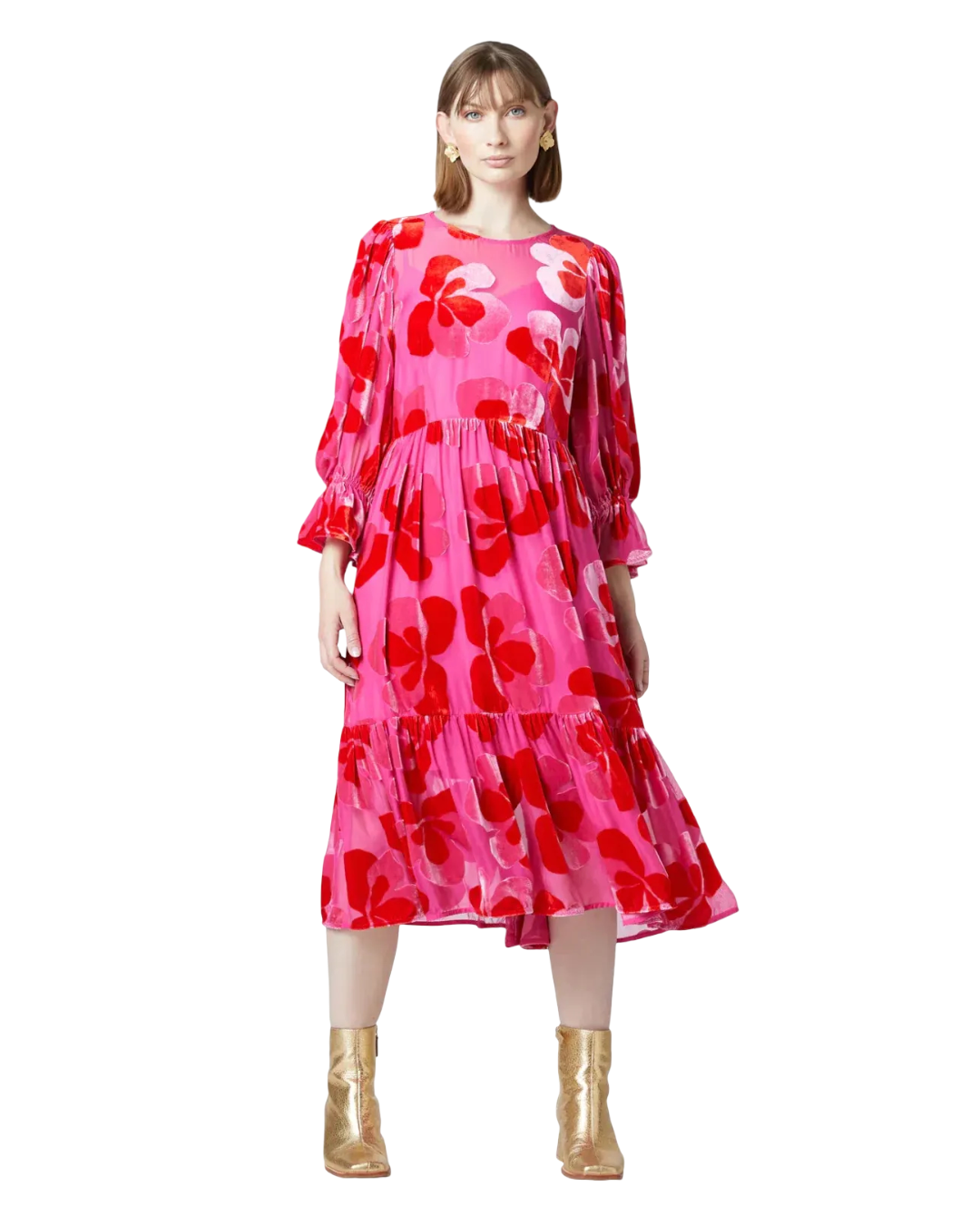 Size 16 (XXL) | Gorman Pink Floral Dress