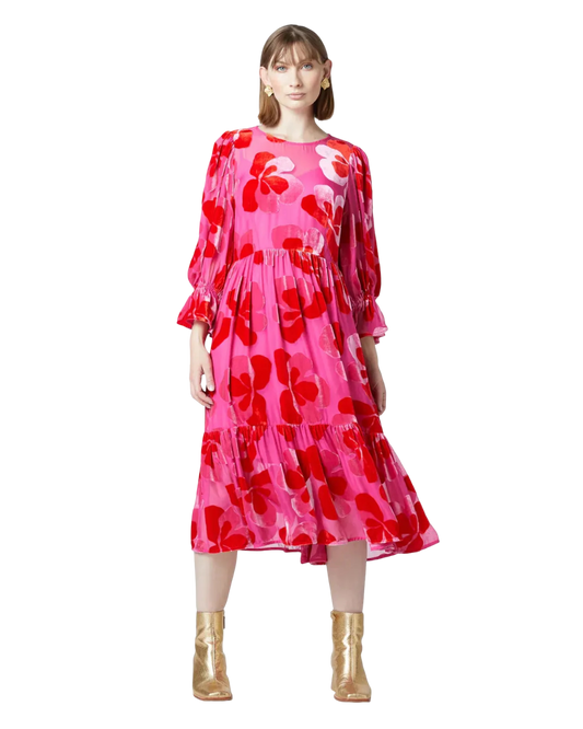 Size 16 (XXL) | Gorman Pink Floral Dress