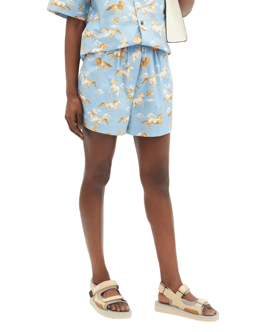 Size 44 (16) | Ganni Cotton Horse Shorts
