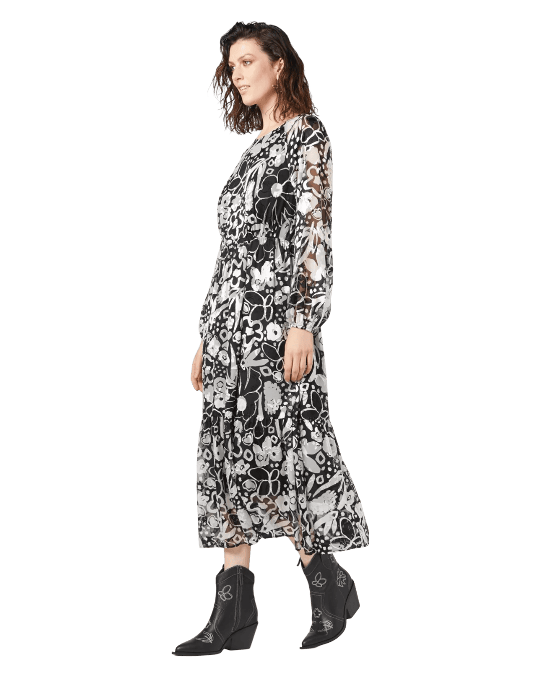 Size 20 | Gorman Floral Jacquard Dress NWT