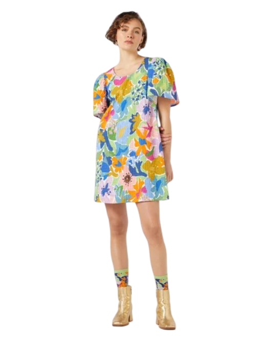 Size 16 | Gorman Wildflower Cotton Mini Dress