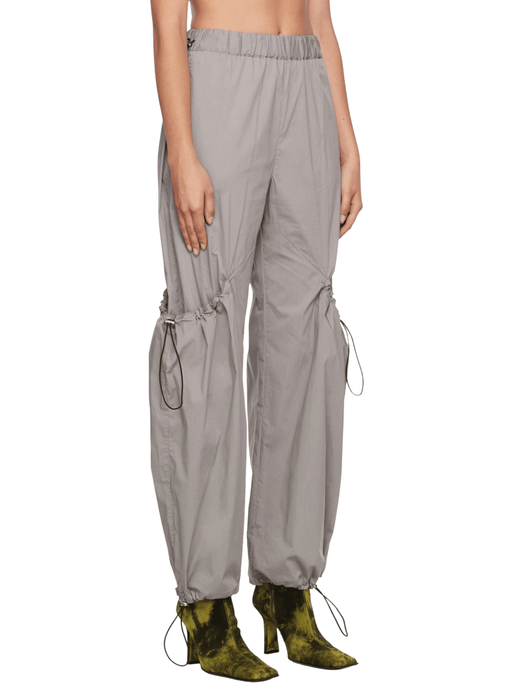 Size 10 (M) | Wynn Hamlyn Grey Bungy Trousers
