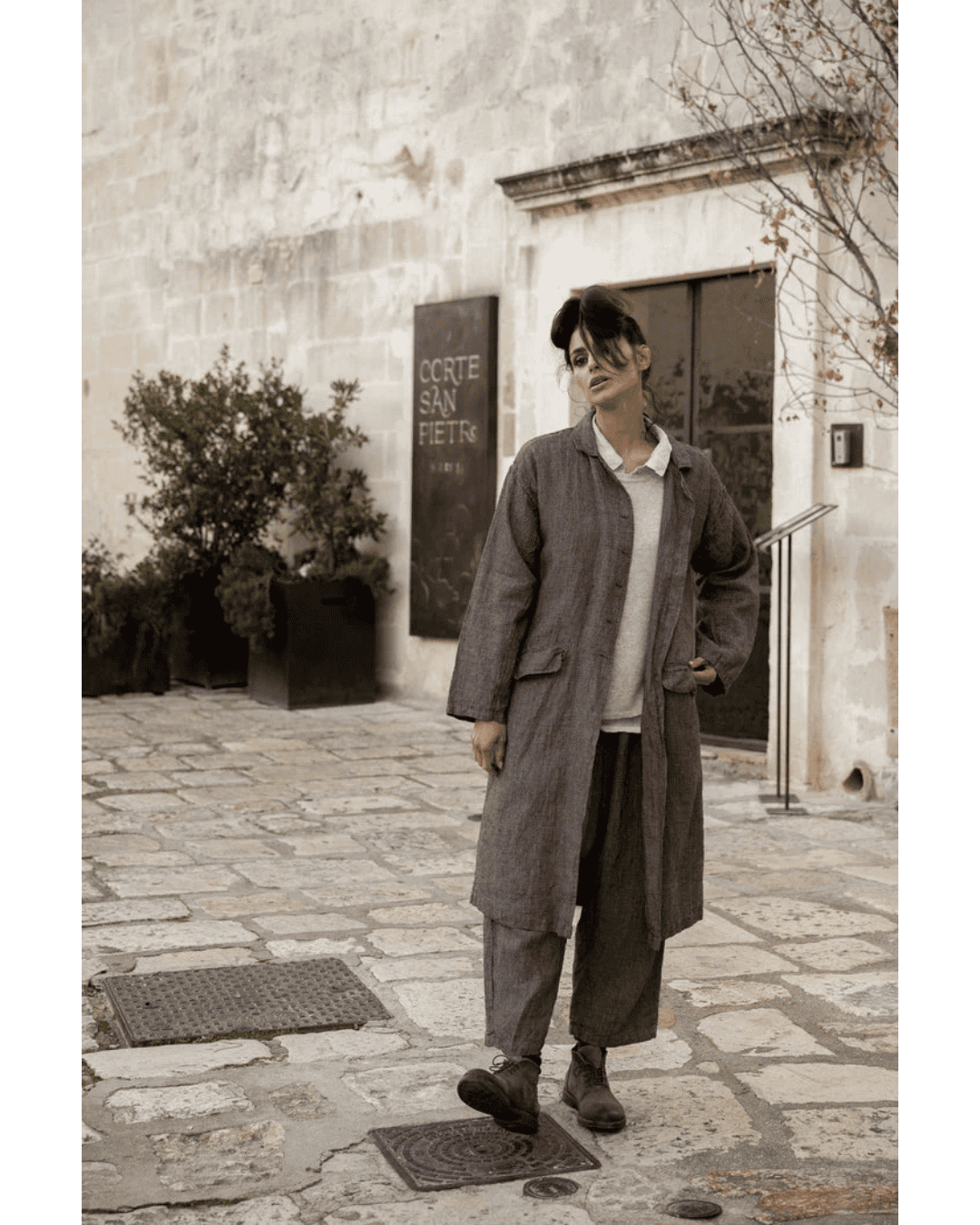 Size L | Meg by Design Linen Holmes Jacket