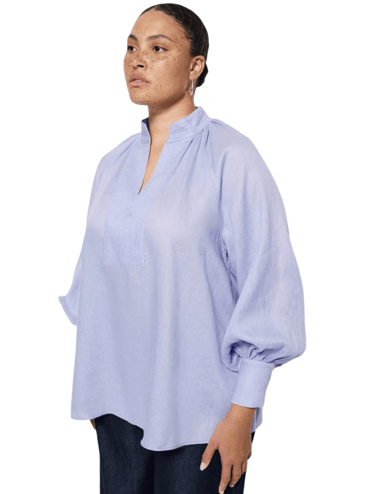 Size 22 | Commonry Lilac Linen Amelia Top