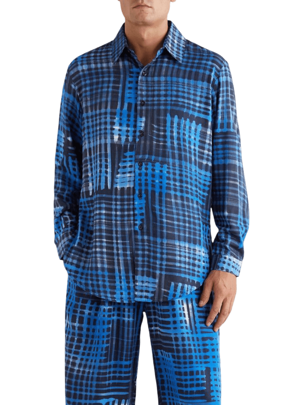 Size S | SUKU Winter Checked Bamboo Shirt
