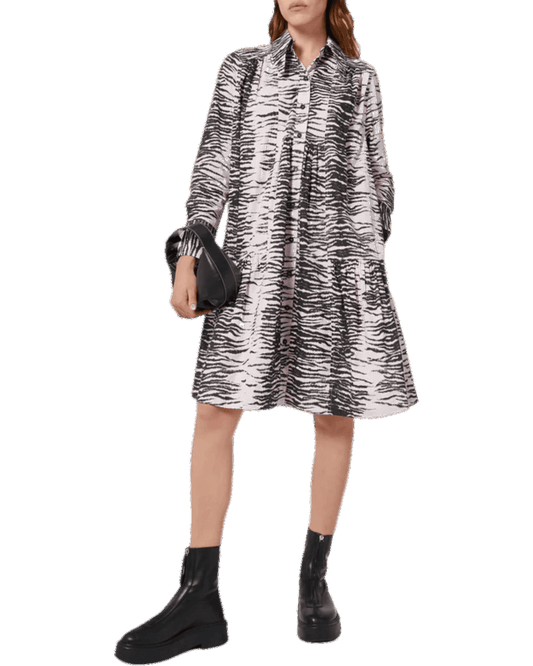 Size 36 (S) | Ganni Tiger Dress With Tags