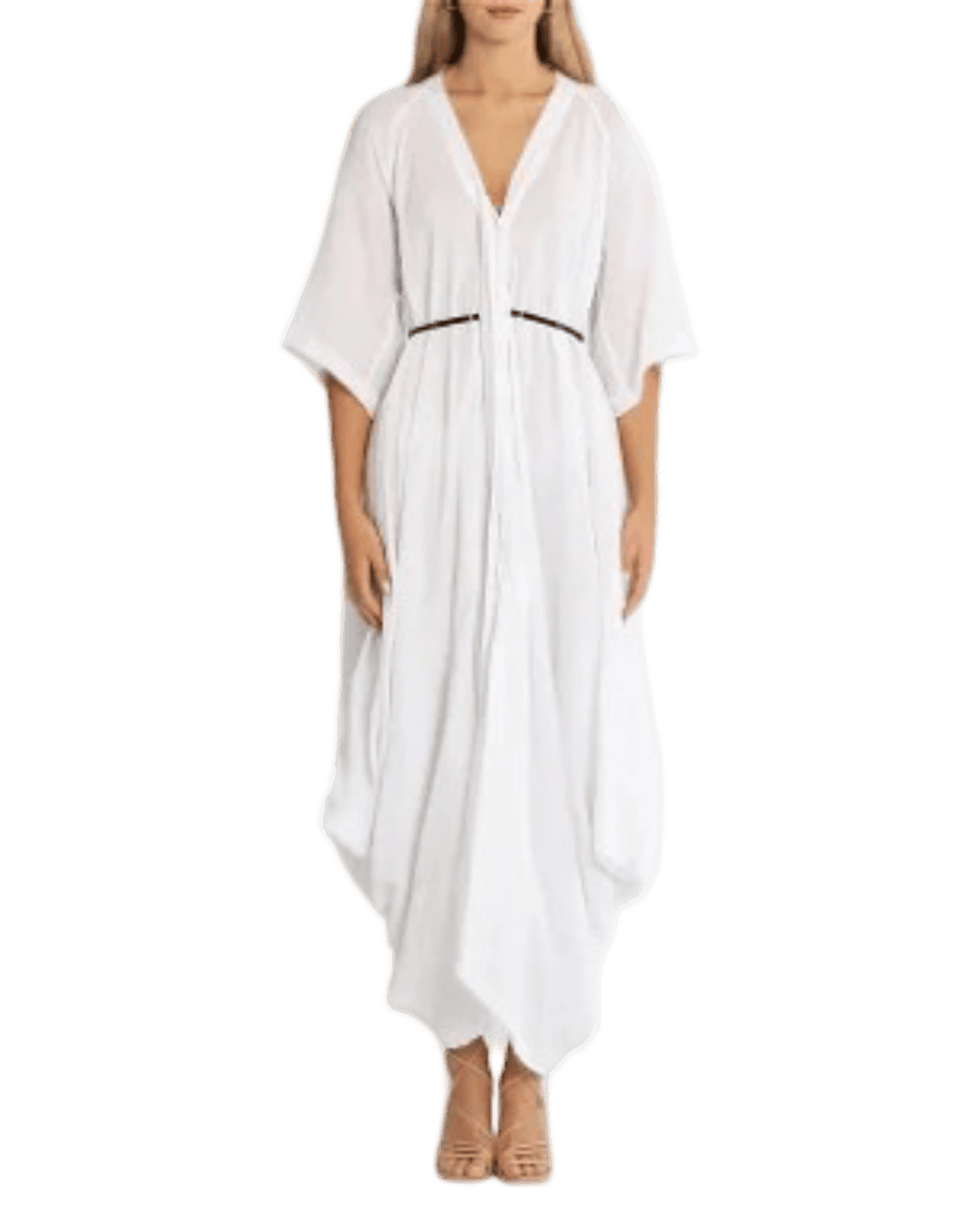 Size 12 (L) | KitX Ocean Angel Linen Shirt Dress